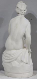 "La baigneuse" Sculpture en poudre de marbre (Accident sur un...