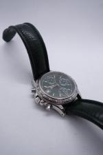 SCHWARZ-ETIENNE : Montre-bracelet chronographe  en acier, tachymètre, boitirer rond,...