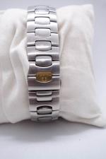 OMEGA : Montre-bracelet en acier et métal doré modèle Seamaster...