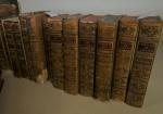 Lot d'environ 50 livres XVIIIème et XIXème siècles: 
 dont...