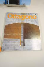 4 volumes de la revue d'architecture et de design Ottagono...