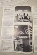 Lot de 8 revues d'architecture dont un supplément de 1987...