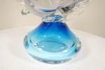 Dauphin en verre polychrome de Murano H : 46 cm...