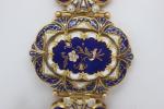 Bracelet de style Napoléon III en or 18k (poinçon 750)...