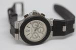 BULGARI - montre bracelet Diagono chronographe, acier et caoutchouc, boitier...