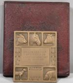 Alexandre MORLON (1878-1951): Médaille Art Déco"Comice Agricole et Viticole de...