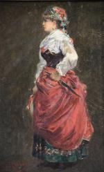 Elie DELAUNAY (1828-1891) : "Celestine Galli Marie" Tableau réalisé pour...