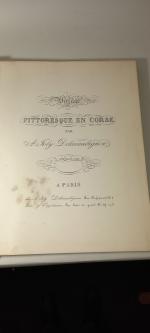 DELAVAUBIGNON Joly, Voyage pittoresque en Corse, réédition en photolithographie de...