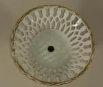 A . COULAUD à Limoges, Grand plat décoratif en porcelaine...