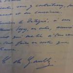 De GAULLE Charles (1890-1970) : Lettre duplicopiée recto verso, signée...