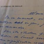 De GAULLE Charles (1890-1970) : Lettre duplicopiée recto verso, signée...