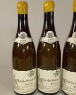 7 bouteilles CHABLIS:
-1 CHABLIS (grand cru), "Les preuses", domaine V....