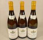 3 bouteilles Bourgogne , domaine LEFLAIVE: 
-PULIGNY MONTRACHET, "Clavoillon", n°20549,...