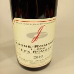 2 bouteilles VOSNE-ROMANÉE 1er cru  " Les Rouges "...