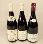 3 bouteilles:
-ECHEZEAUX (grand cru) Bouchard Père et fils 2009 (X1)
-NUIT...