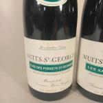 4 bouteilles NUITS-SAINT-GEORGES, "Clos des Porrets 1er cru", Henri Gouges...