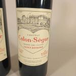 2 bouteilles SAINT-ESTEPHE Grand Cru classé - Château CALON SEGUR,...