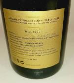 1 bouteille CHAMPAGNE  extra brut BOLLINGER R.D. 1997