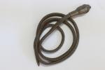 Collier ou ceinture serpent en métal environ 100 cm