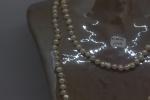sautoir en perles baroques environ 75 gr (diamètres 7/8 mm)