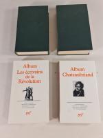 PLEIADE: 4 volumes littérature française XVIIIème siècle et XIXème siècle
-Album...