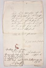 Lettres et autographes du XIXe provennant d'Alsace