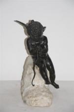 LEMIRE Charles-Gabriel ( 1741-1827) - " Cupidon réparant son arc",...