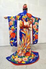 JAPON  milieu  XXème siècle::  Kimono en ...