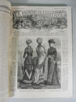 La mode illustrée, année 1881, 1 vol demi-reliure (abimée) sinon...