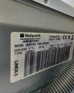 Lave linge top HOPTPOINT ARISTON type ARTXL145 , cap. 6kg...