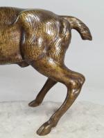 Nino de FIESOLE (XIX-XXème) , Cerf bramant, sculpture en bronze...