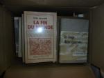 VARIA: Lot de 8 cartons de livres, comprenant: Planite, Blavatsky,...