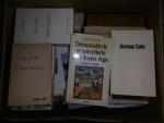 VARIA: Lot de 4 cartons de livres, comprenant: magie, egyptologie,...