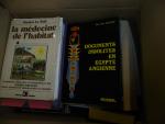 VARIA: Lot de 8 cartons de livres, comprenant: radiesthésie, géologie,...