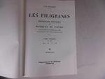 BIBLIO - BRIQUET : Les Filigranes. Dictionnaire historiques des marques de...