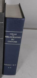 BIBLIO - COLAS : Bibliographie générale du costume et de la...