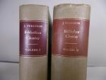 BIBLIO - FERGUSON : Bibliotheca Chemica, 2 volumes in-8 reliure éditeur