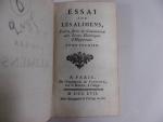 GASTRONOMIE - LORRY (A.C.) : Traité des Alimens (sic).
Paris, Vincent, 1757,...