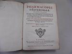 PHARMACOPEE - LEMERY : Pharmacopée Universelle.
Paris, Bauche, 1754, in-4 de 1092...