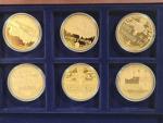 MEDAILLE HISTOIRE DE FRANCE : 3 coffrets de médailles comprenant...