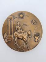 Lot médailles en bronze:
-MONNAIE DE PARIS- R CORBIN : Médaille...