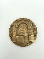 Médaille en bronze sur la ville de Barjols, Diam. 63...