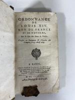Ordonnance de Louis XIV roy de France et de Navarre...