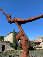 Alain de MANCA (Né en 1964) : Les danseurs. Sculpture...