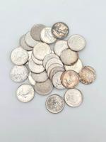 29 pièces de 5 francs Semeuse en argent (5 x...