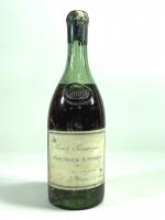 Exceptionnel bouteille de cognac GRANDE CHAMPAGNE PREMIER EMPIRE, Le Marquis...