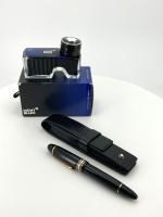 MONT BLANC : stylo-plume noir Meisterstuck n°149, la plume en...
