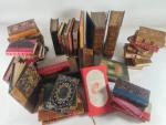 1 carton de volumes reliés XIXè siècle: Histoire, religion, littérature,...
