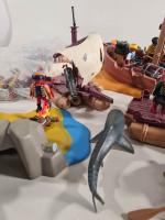 PLAYMOBIL: Les naufragés, avec figurines, radeau et épave