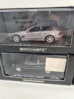 MINICHAMPS : lot de 7 Mercedes Benz dont trois SL,...